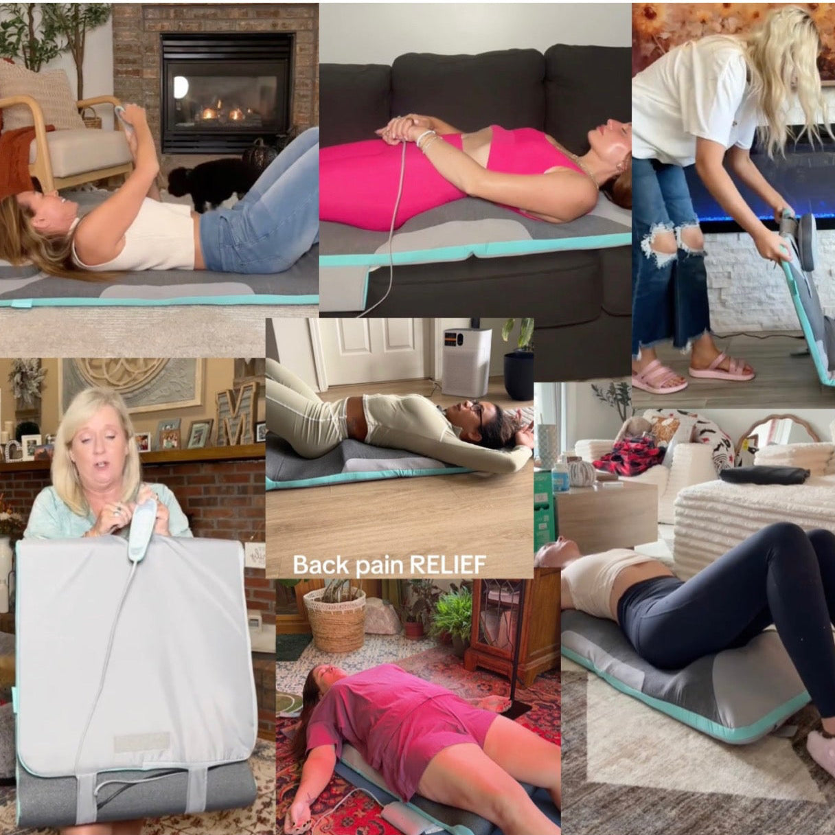 RemiRelief™ Back Mat —Instant Back Pain Relief at Home